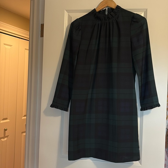 J.Crew Tartan Plaid Dress - Picture 1 of 5
